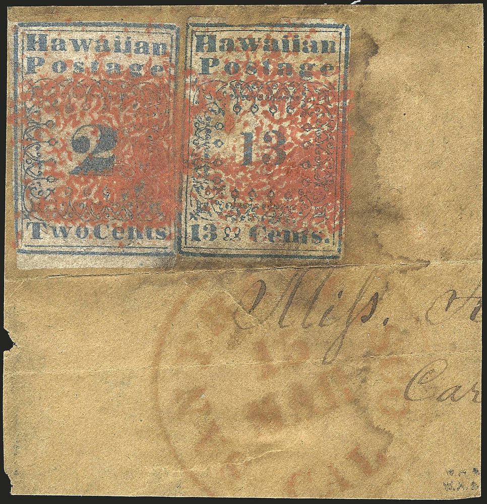 1851 Hawaii 2c Missionary